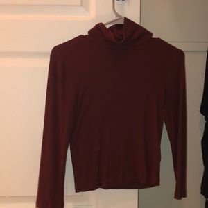 Long sleeve turtle neck